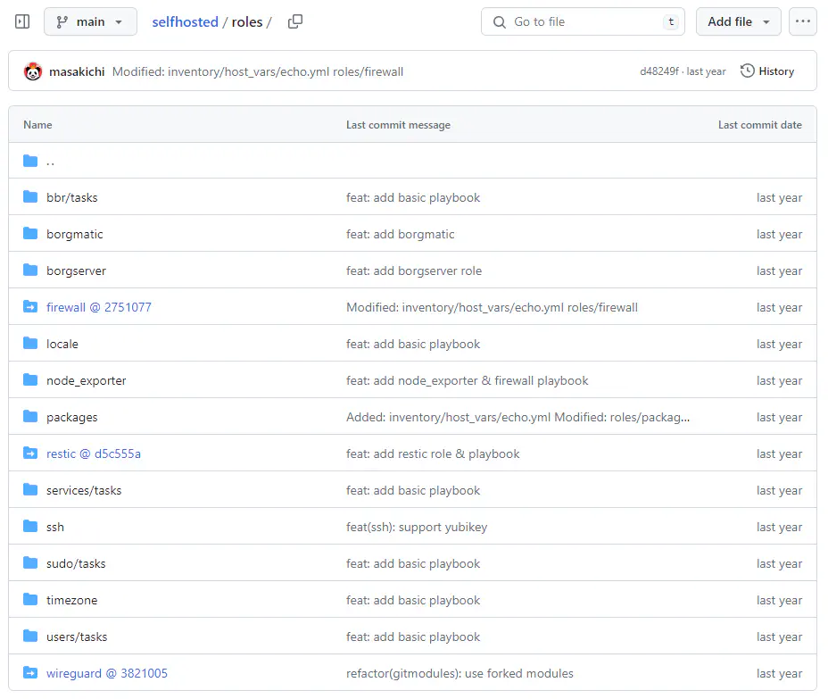 Ansible Roles 截图